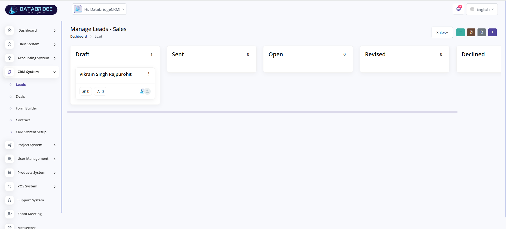 CRM System Image